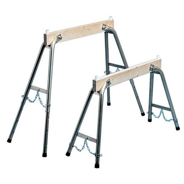 Zarges Arbeitsbock Höhe max.900 mm Holz/Stahlrohr höhenverstellbar