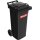 Sulo Müllgroßbehälter 80 l HDPE anthrazitgrau fahrbar, nach EN 840