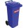 Sulo Müllgroßbehälter 80 l HDPE blau fahrbar, nach EN 840