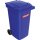 Sulo Müllgroßbehälter 240 l HDPE blau fahrbar, nach EN 840