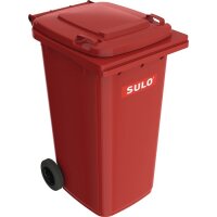 Sulo Müllgroßbehälter 240 l HDPE rot...