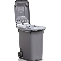 Kunststoffsack 240l LD-PE grau 100 µm...