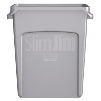Rubbermaid Wertstoffsammler 60 l H635xB279xT558mm grau...