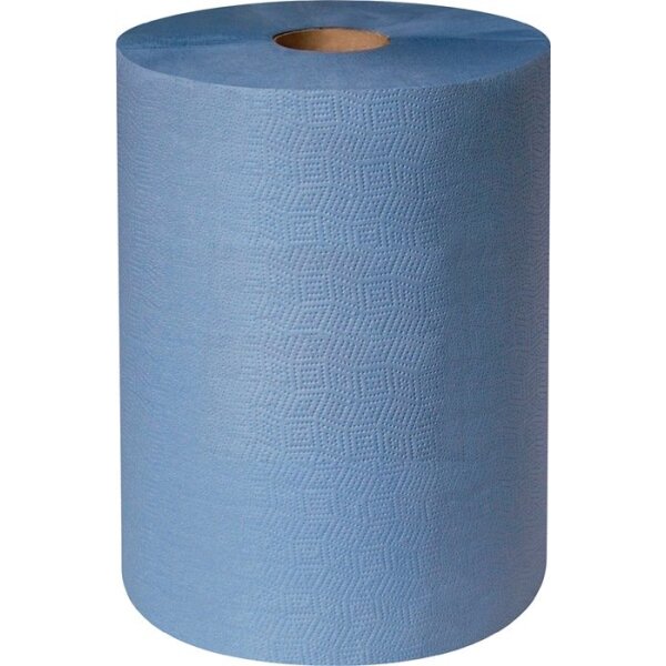 Profix Putztuchrolle profix® handy plus L.ca.360 mmxB.ca.380 mm blau 3-lagig, volumengeprägt 1000 Tücher/Rolle