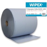 Wipex Putztuch Basic-Line L.ca.360 mmxB.ca.380 mm blau...