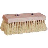 Teerschrubber L.225mm Kokos natur Flachholzkörper...