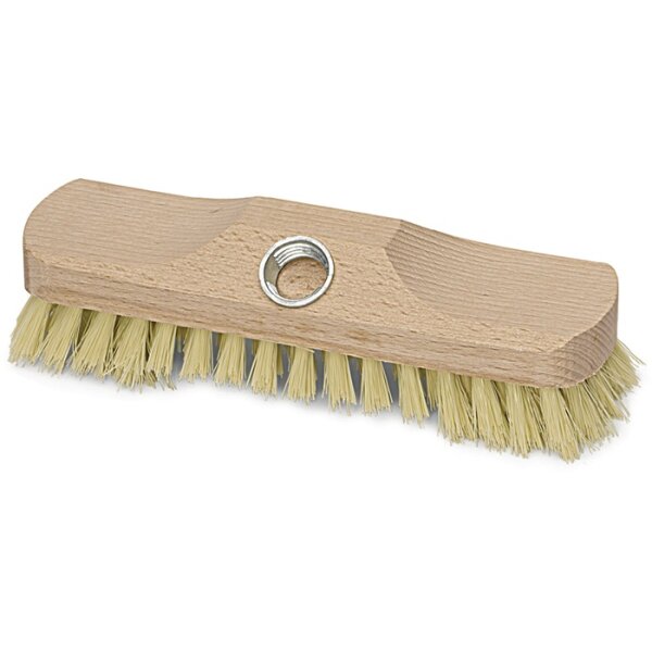 Schrubber Kunststoff-Fibre L.220mm Holzkörper m.Gew.