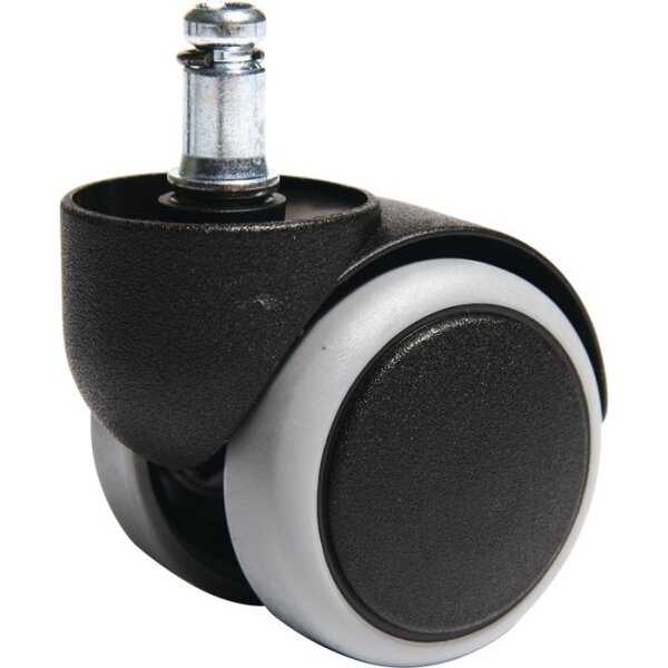 Topstar Rollen für harte Böden Rollen-Ø 50 mm passend für Bürodrehstuhl Stiftlänge 23 mm Stift-Ø 10 mm 5 St./Btl.