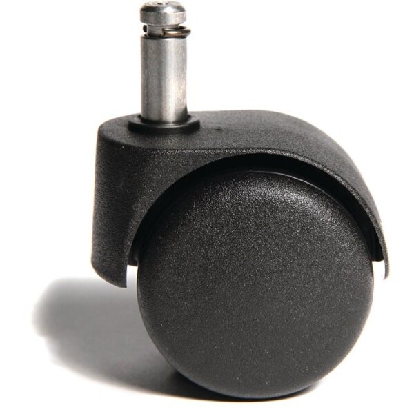 Topstar Rollen für weiche Böden Rollen-Ø 50 mm passend für Bürodrehstuhl Stiftlänge 23 mm Stift-Ø 10 mm 5 St./Btl.