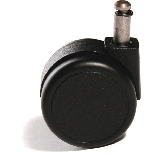 Topstar Rollen für weiche Böden Rollen-Ø 55 mm passend für Bürodrehstuhl Stiftlänge 25 mm Stift-Ø 10 mm 5 St./Btl.