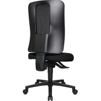 Topstar Bürodrehstuhl mit Synchrontechnik schwarz/schwarz 460-560 mm Tragfähigkeit 110 kg
