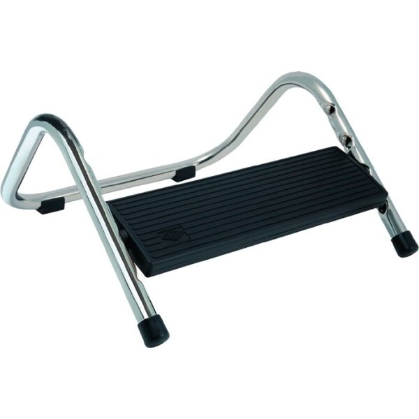 Wedo Fußstütze schwarz B335xT345xH165 mm Höhenverstellung 4-fach 60-145 mm