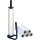 Stretchfolienset Stand.L300 mxB450mm 20 µm transp.m.1 Abroller u.6 Rl.