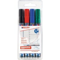 Edding Whiteboardmarker 250 schwarz/rot/blau/grün...