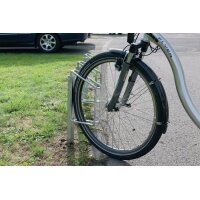 Wsm Fahrradklemmbügel 1-seitig 90 ° verzinkt Anzahl Radstände 1 zum Einbetonieren