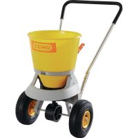 Cemo Streugutwagen 20 l Kunststoff gelb Bereifung Luft...