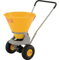 Cemo Streugutwagen 35 l Kunststoff gelb Bereifung Luft...