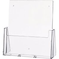 Helit Tischprospekthalter DIN A4 hoch Kunststoff...