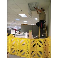 Rubbermaid Absperrgitter Polyethylen gelb B600xH1000mm...