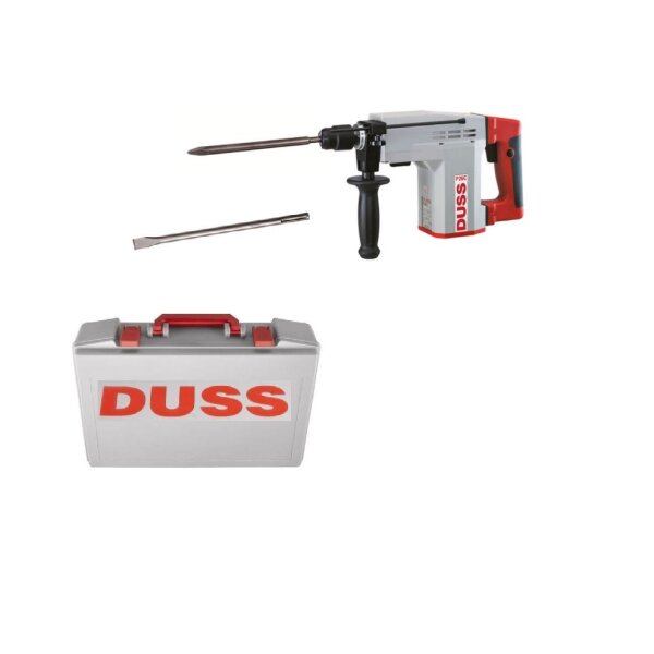 Duss P26CSET Bohr- und Meißelhammer Set inkl. jeweils 1x Flach-/Spitzmeißel