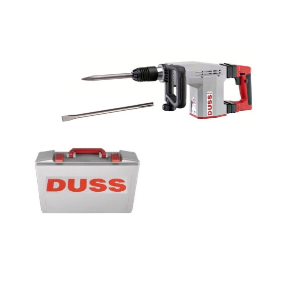 Duss PKX4ASET Meißelhammer Set inkl. jeweils 1xSpitz-/Flachmeißel SDS-Max